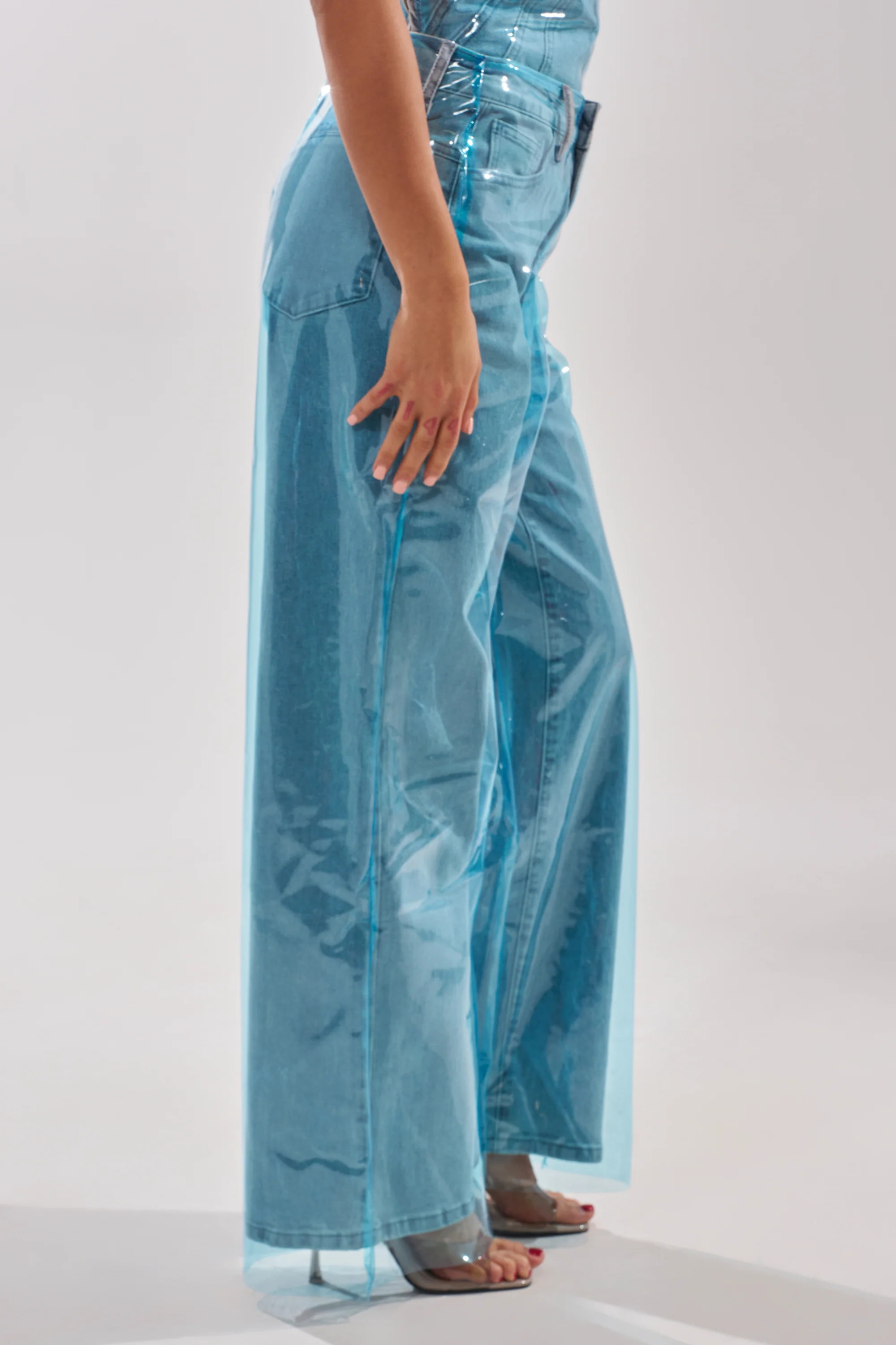 ELECTRIC FEEL WIDE LEG DENIM - Image 4