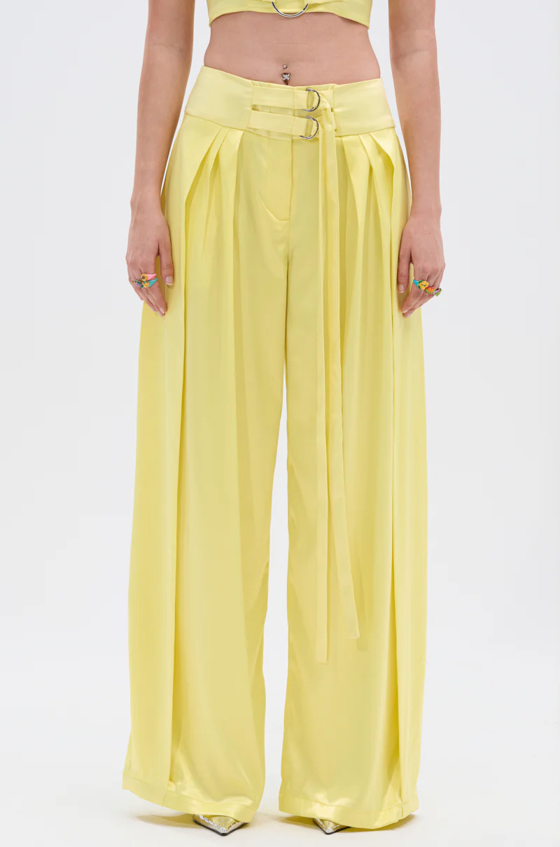ELECTRIC SATIN TROUSER - Image 2