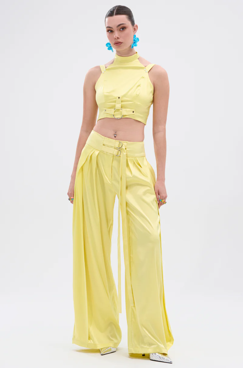 ELECTRIC SATIN TROUSER - Image 6