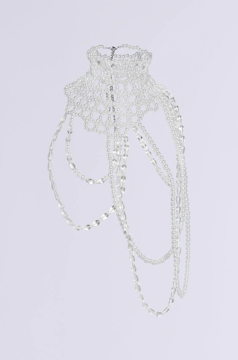 ELEGANCE IS ME STATEMENT NECKLACE - Image 4