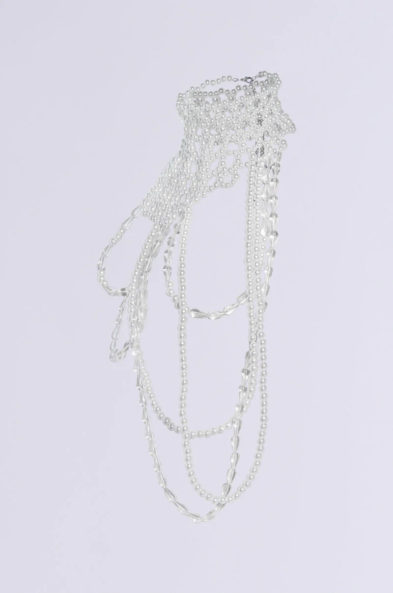 ELEGANCE IS ME STATEMENT NECKLACE - Image 9