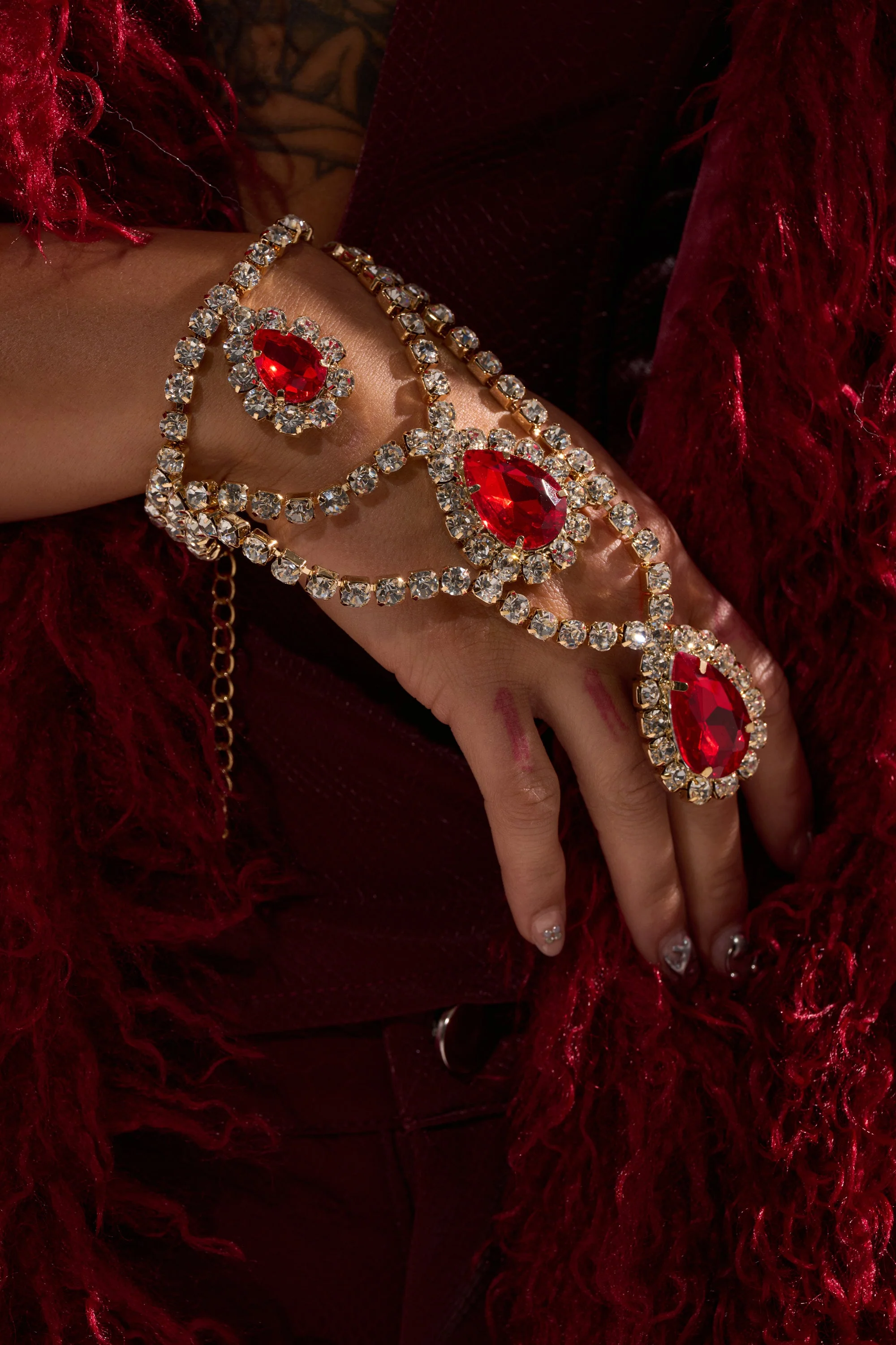 ELSA BLING RING HAND PANJA - Image 2