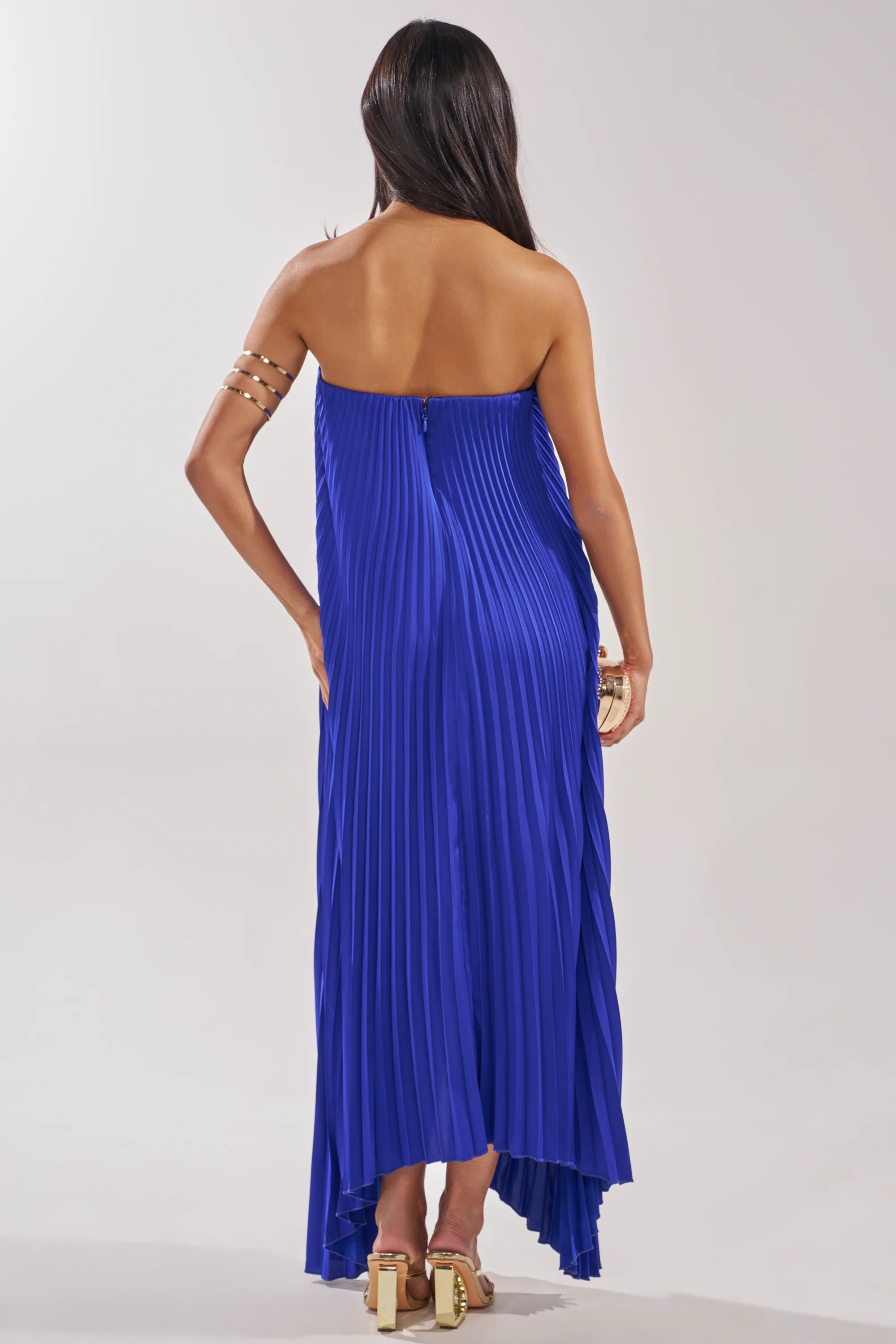 EMERALD DREAM SLEEVELESS MAXI DRESS IN BLUE - Image 4