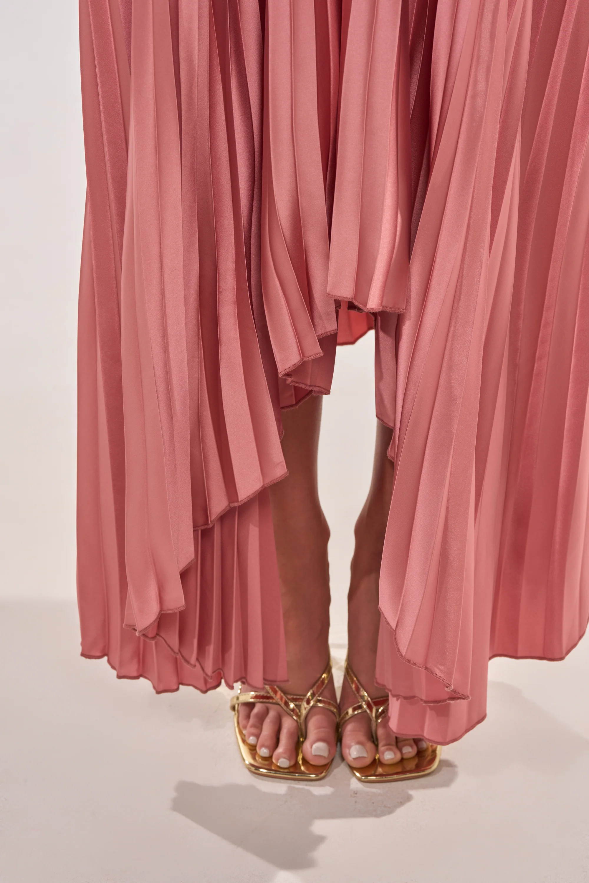 EMERALD DREAM SLEEVELESS MAXI DRESS IN PINK - Image 7
