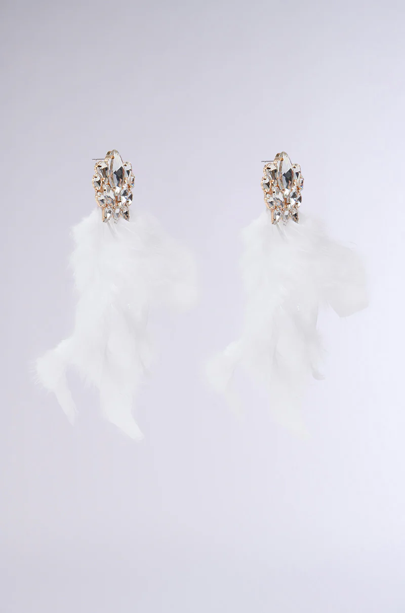 EMPOWER FEATHER EARRING - Image 3