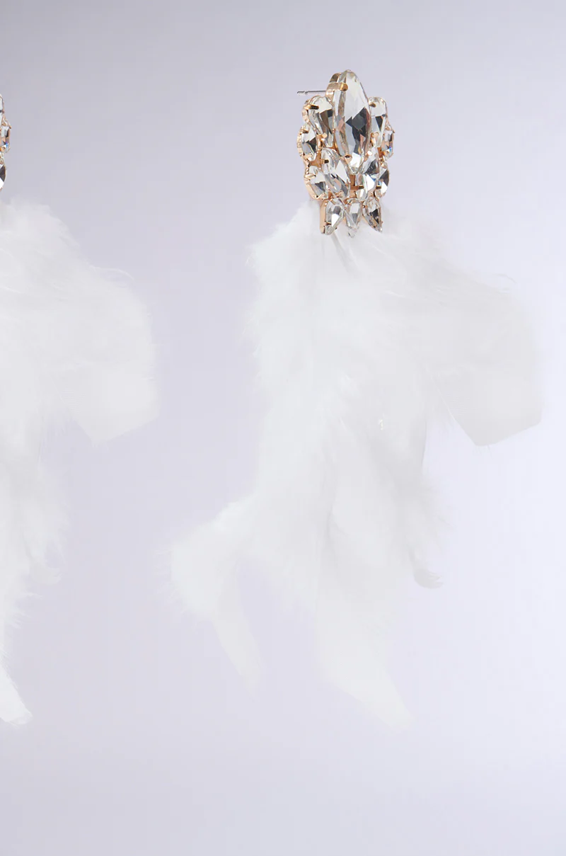 EMPOWER FEATHER EARRING - Image 4