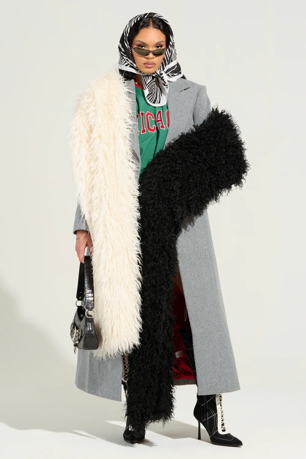 EPIC DREAMS FAUX FUR SCARF