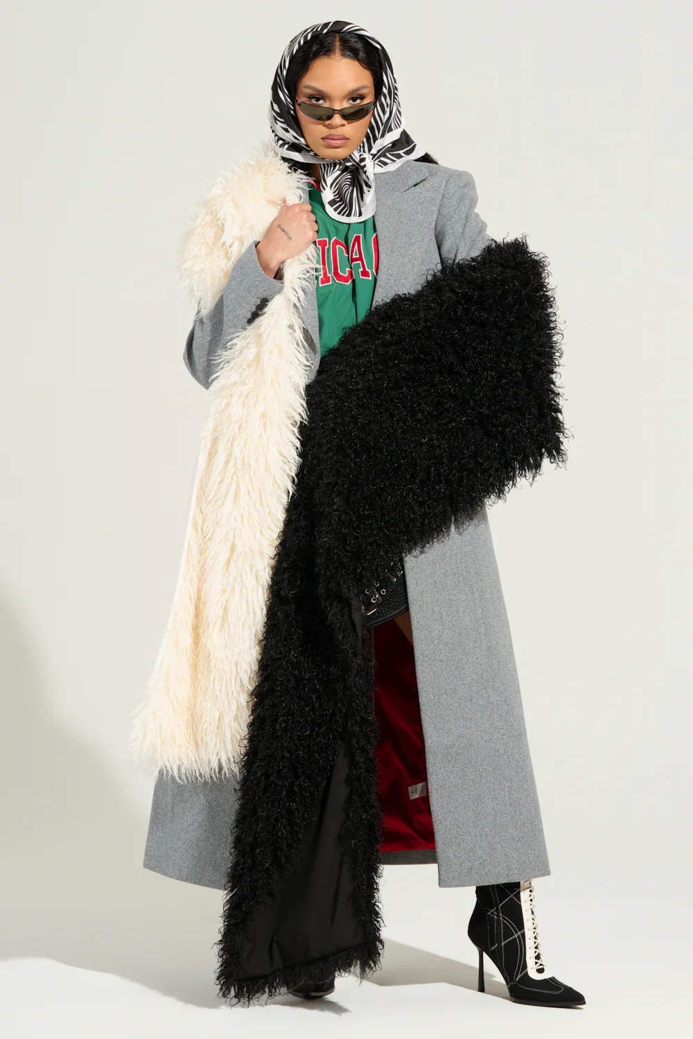 EPIC DREAMS FAUX FUR SCARF - Image 7