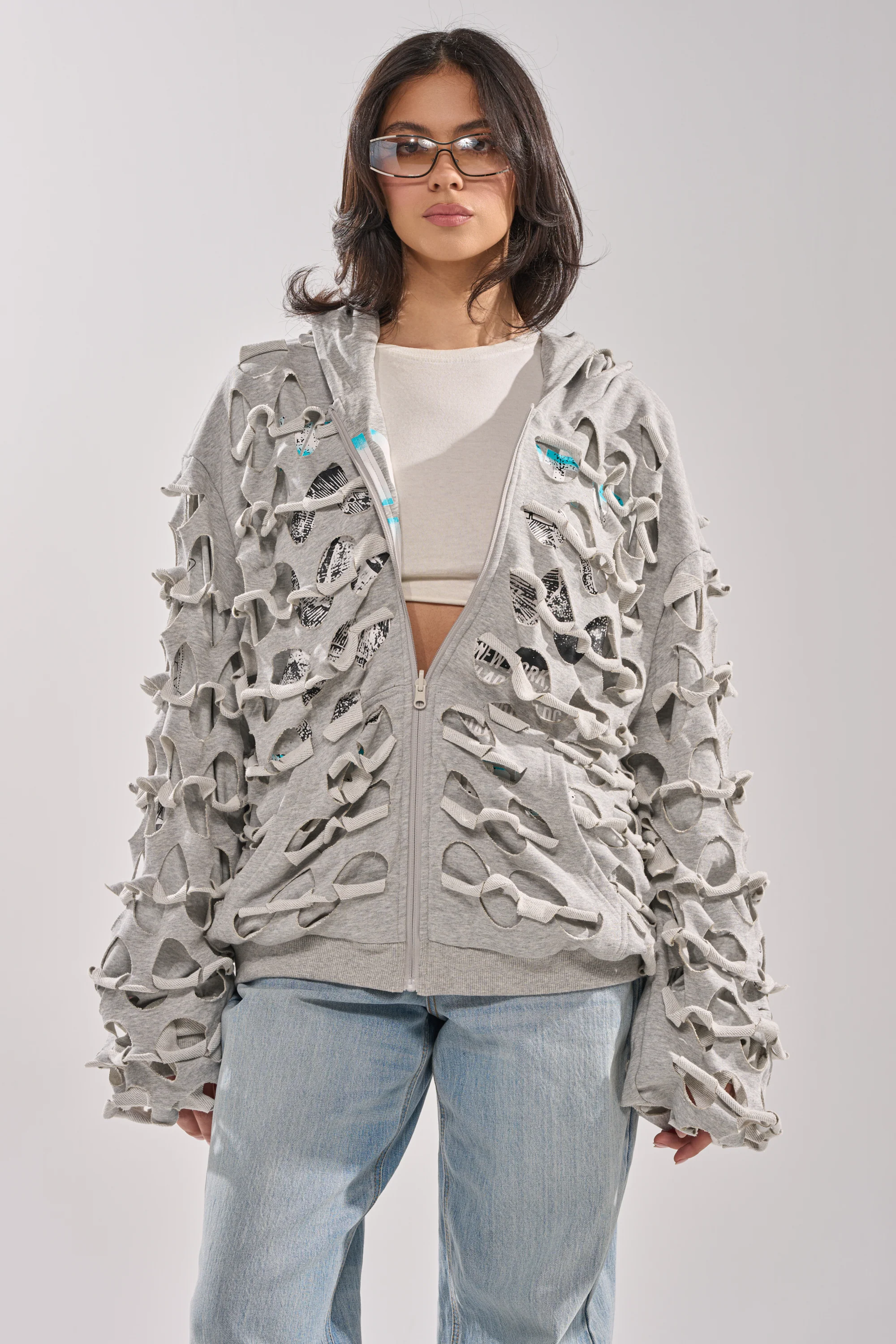 EPIC REVERSIBLE ZIP UP SWEATSHIRT - Image 4