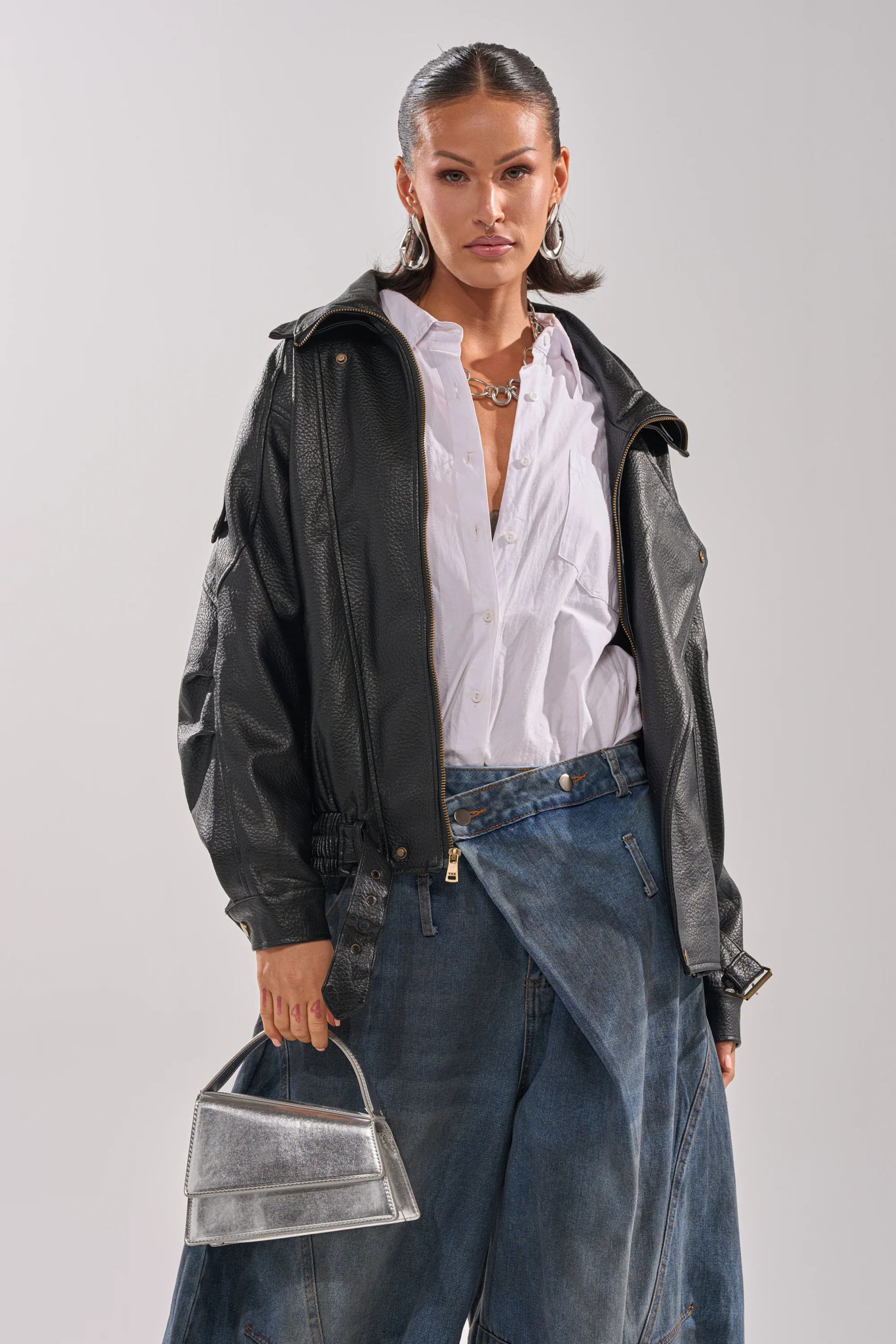 ERIKKA OVERSIZED MOTO - Image 3