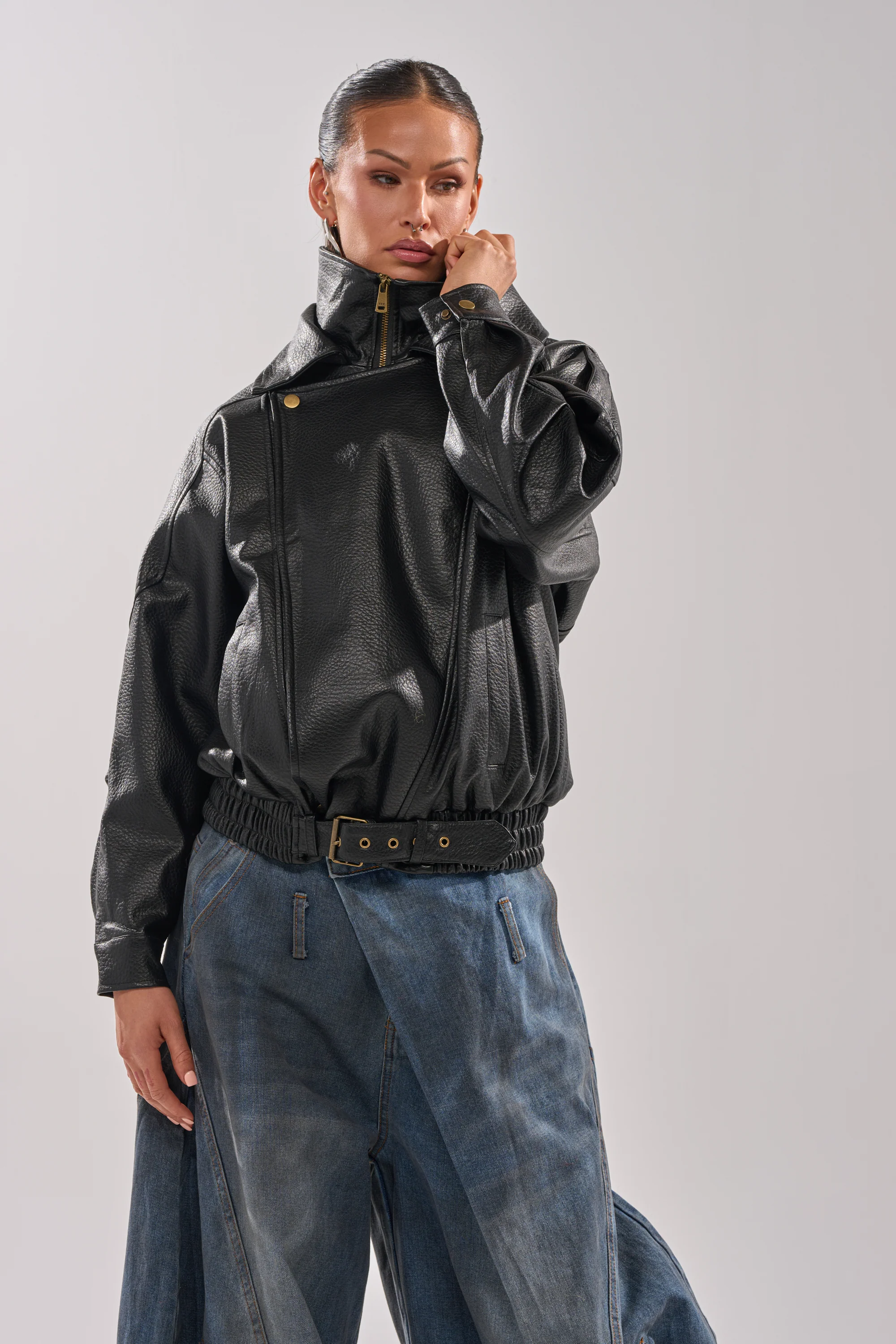 ERIKKA OVERSIZED MOTO - Image 5