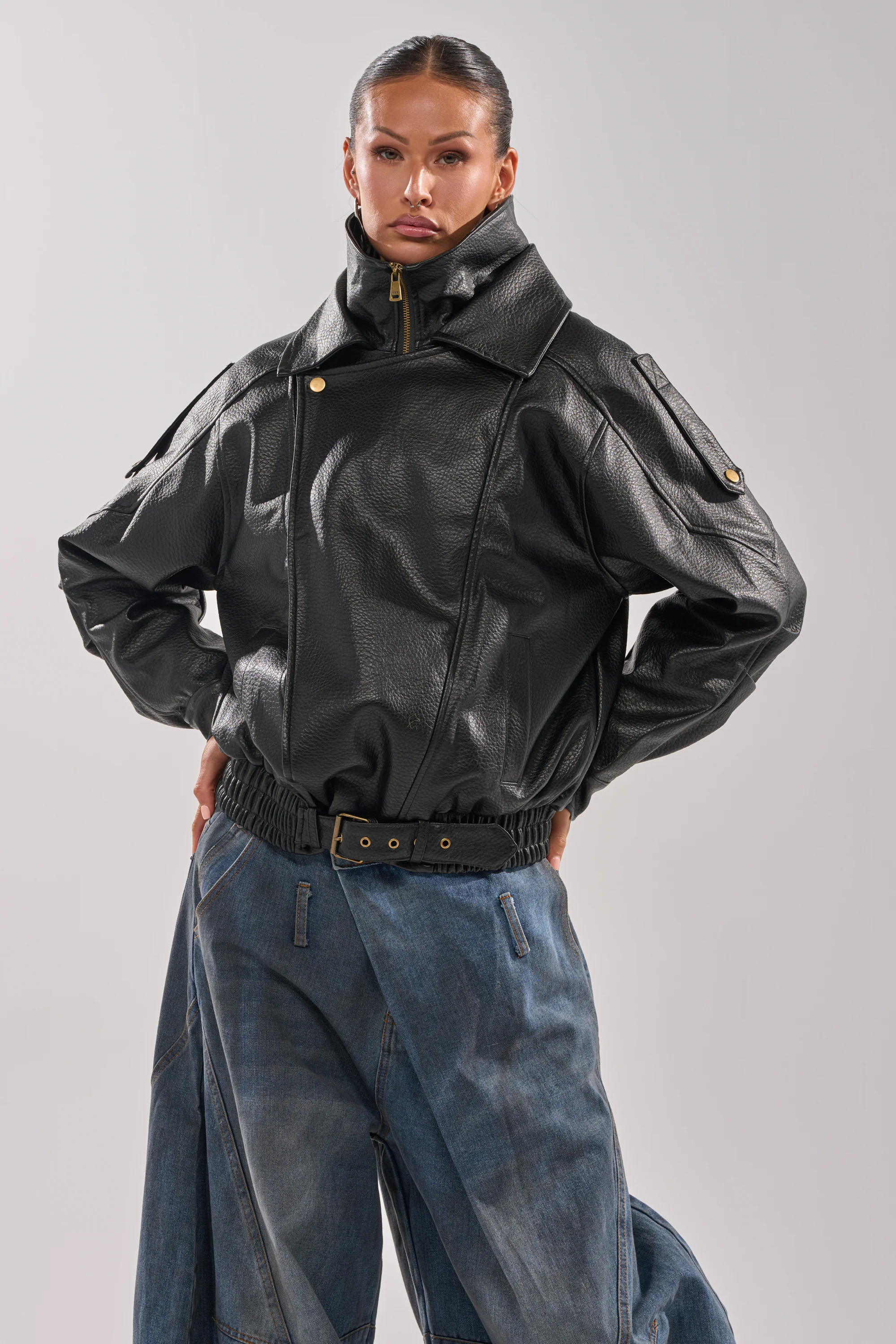 ERIKKA OVERSIZED MOTO - Image 6