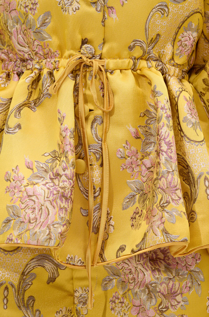 ETHEREAL BROCADE SHORT SLEEVE BLOUSE - Image 8