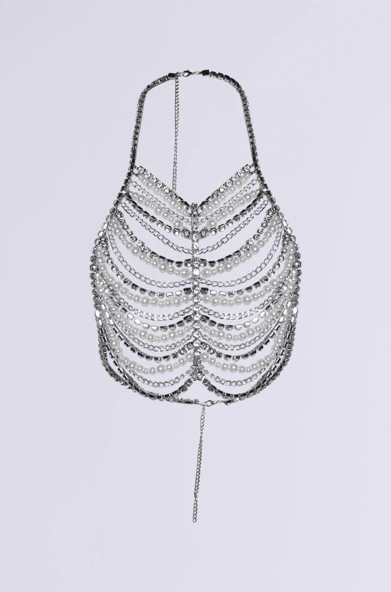 EVA PEARL AND RHINESTONE BODY CHAIN - Image 13