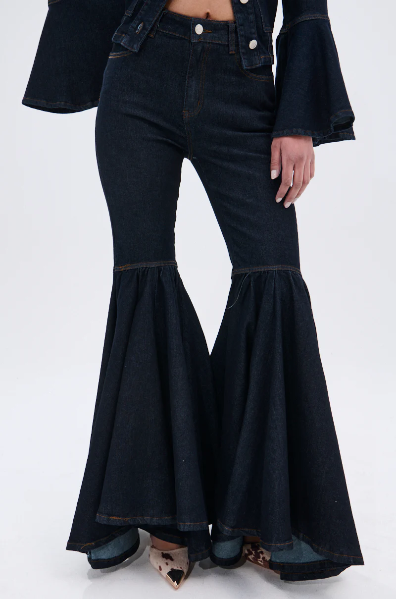 EVERYDAY LIVIN' DENIM SUPER FLARE LEG PANT - Image 2