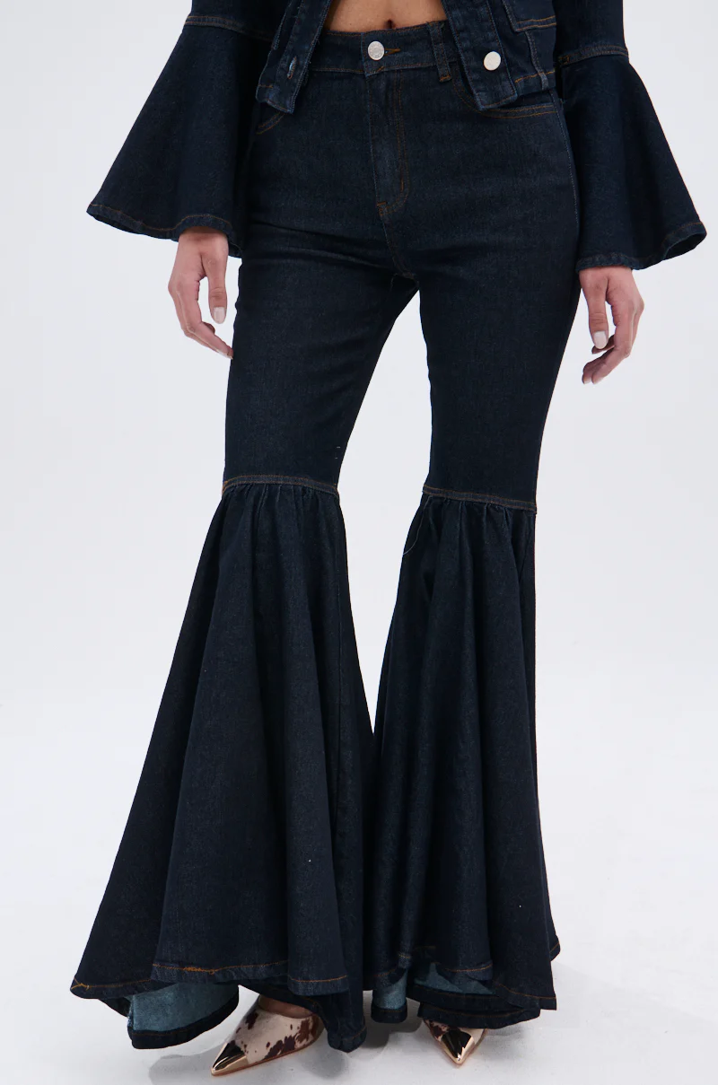 EVERYDAY LIVIN' DENIM SUPER FLARE LEG PANT - Image 3
