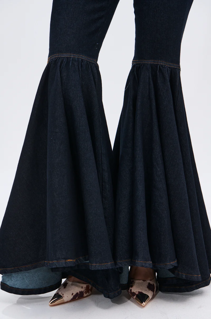 EVERYDAY LIVIN' DENIM SUPER FLARE LEG PANT - Image 9