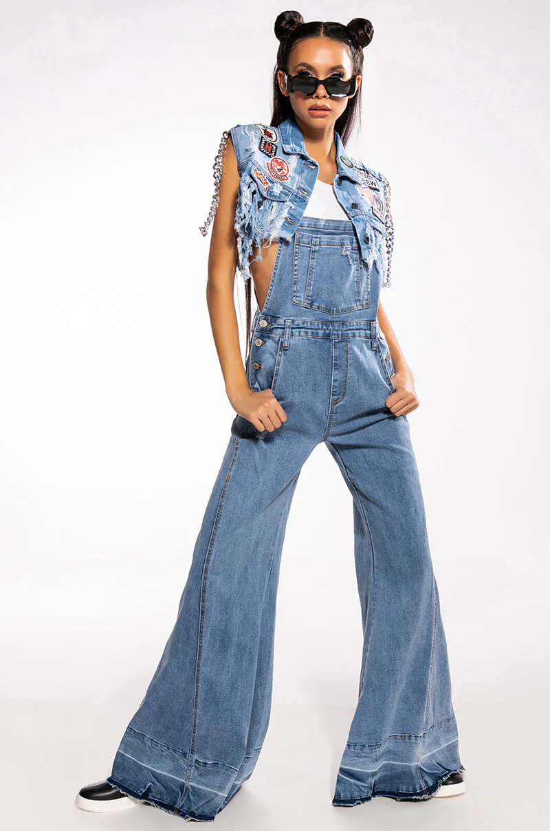EVERYDAY WIDE LEG OVERALLS - Image 3
