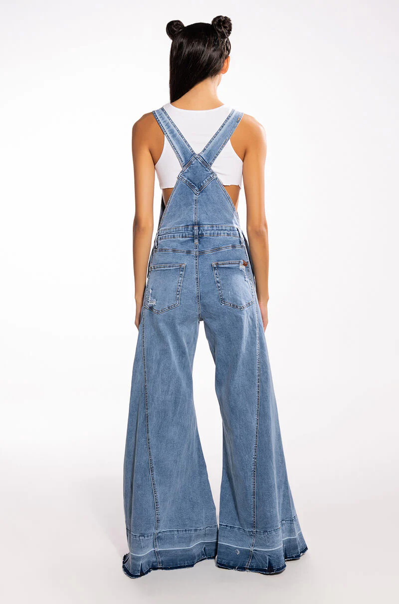 EVERYDAY WIDE LEG OVERALLS - Image 8