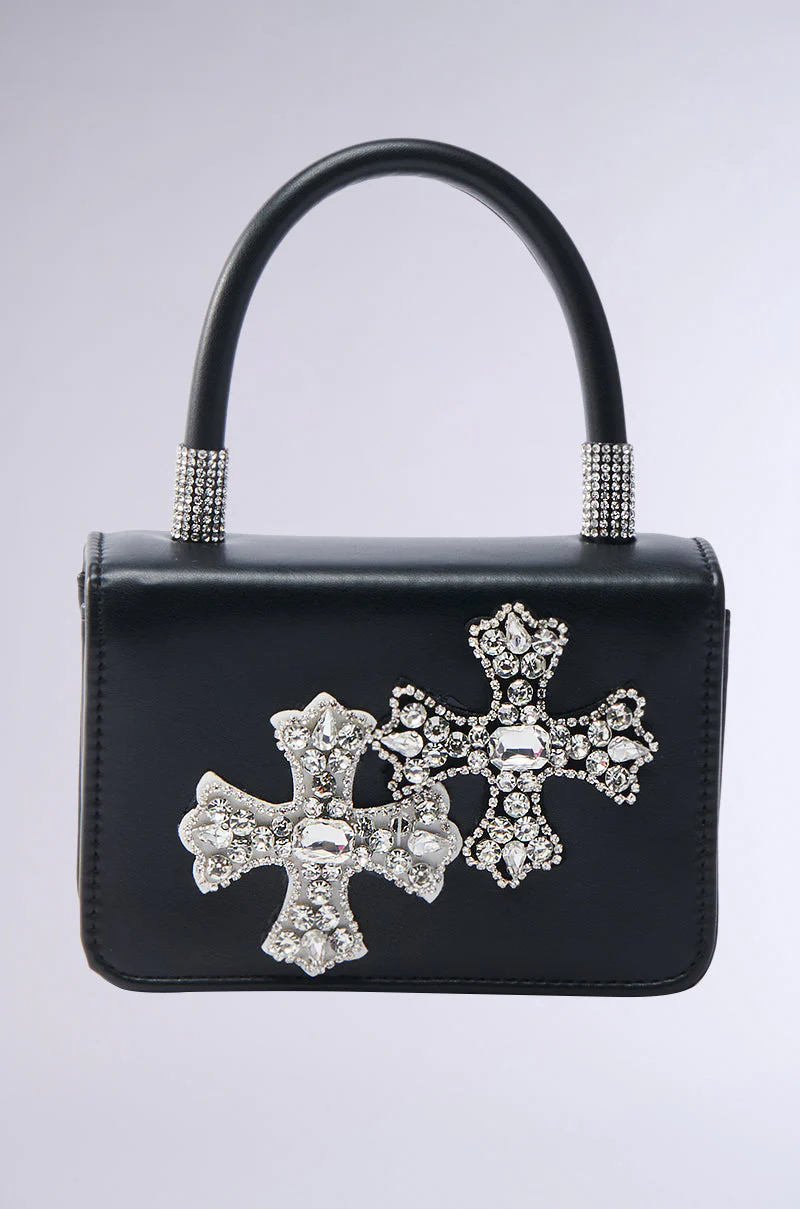 EVERYTHING CHROME PATCH PURSE - Image 2