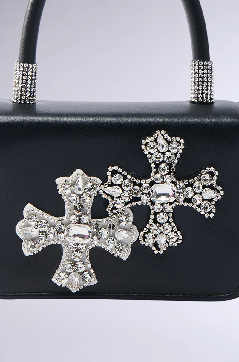 EVERYTHING CHROME PATCH PURSE - Image 4