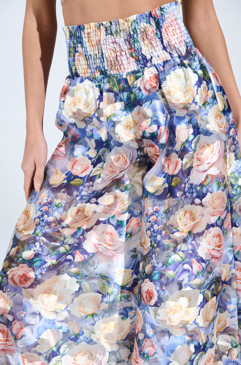 EXALTED FLORAL PALAZZO PANT - Image 6