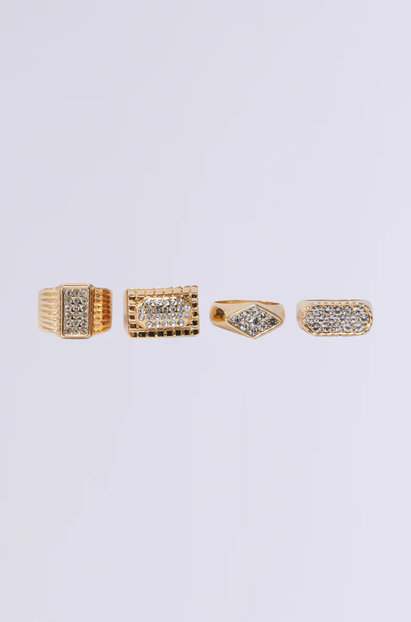 EXPENSIVE TASTE RING SET