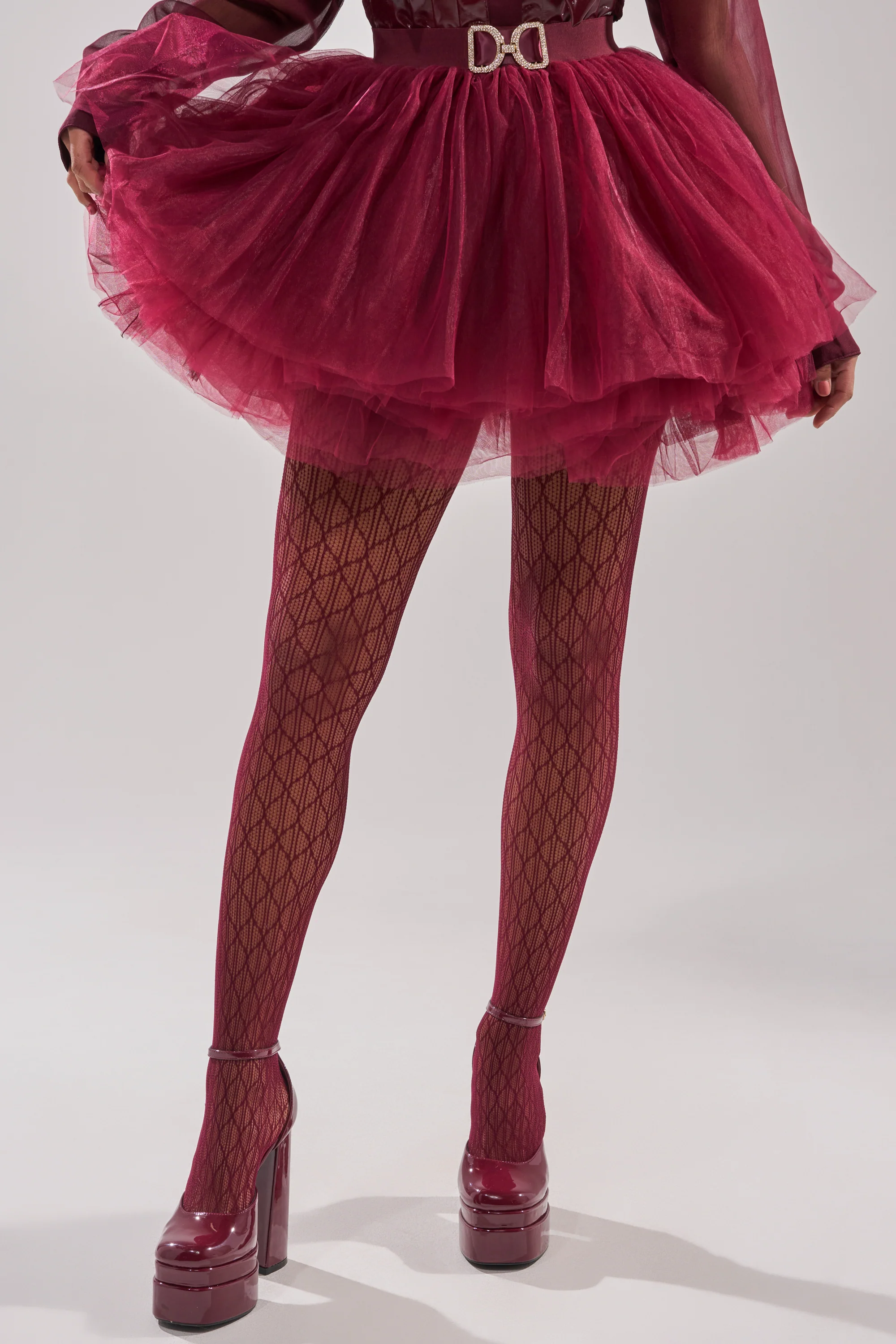 EXTREME MESH MINI SKIRT - Image 2