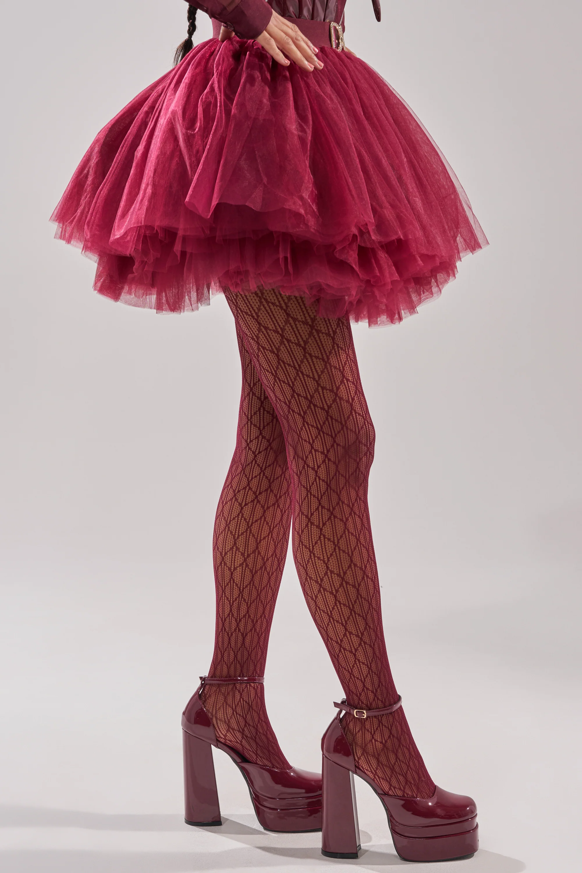 EXTREME MESH MINI SKIRT - Image 3