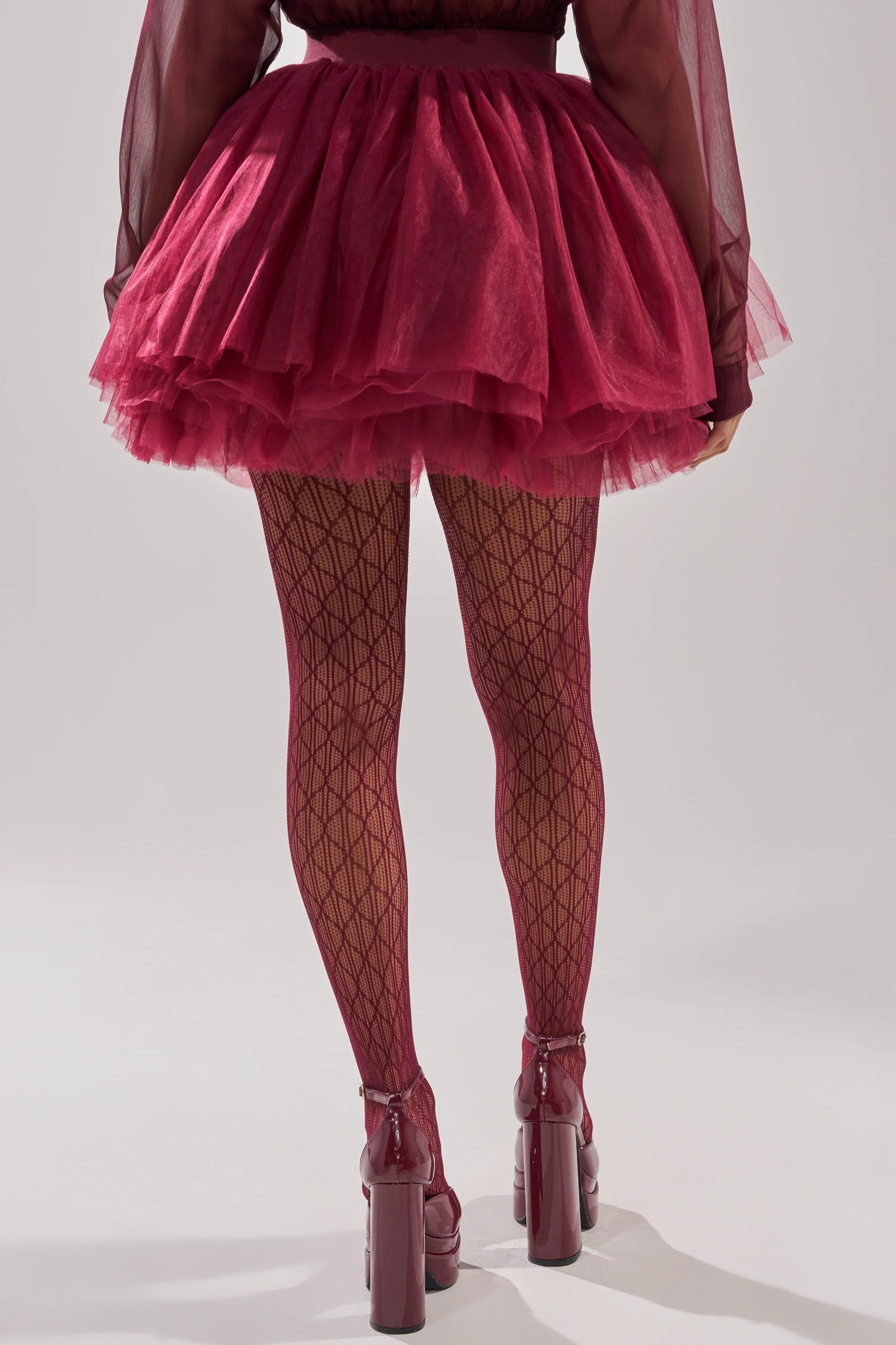 EXTREME MESH MINI SKIRT - Image 4