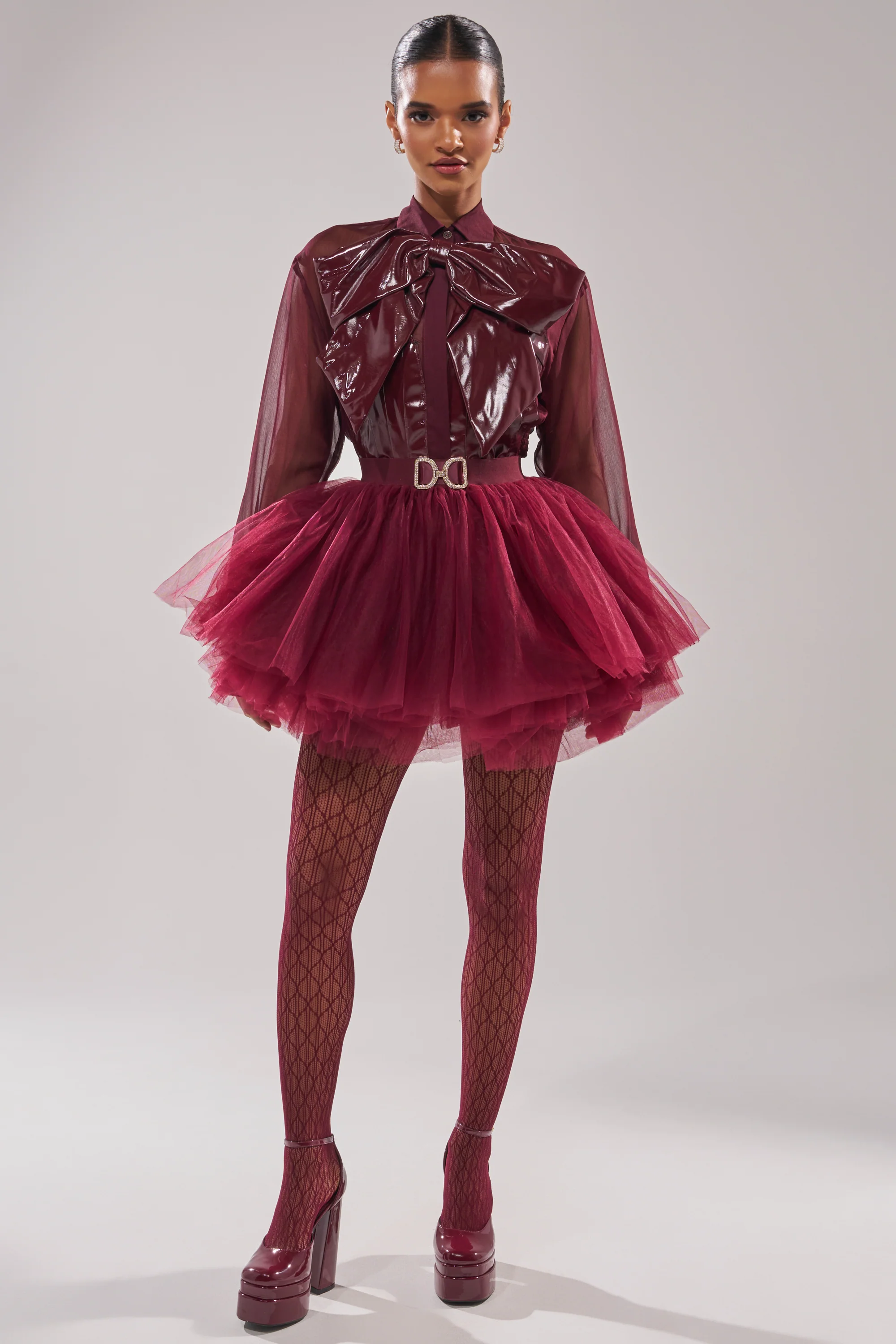 EXTREME MESH MINI SKIRT - Image 6