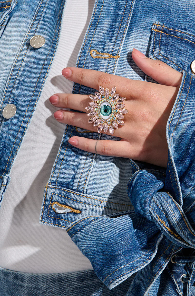EYE SEE YOU STATEMENT RING