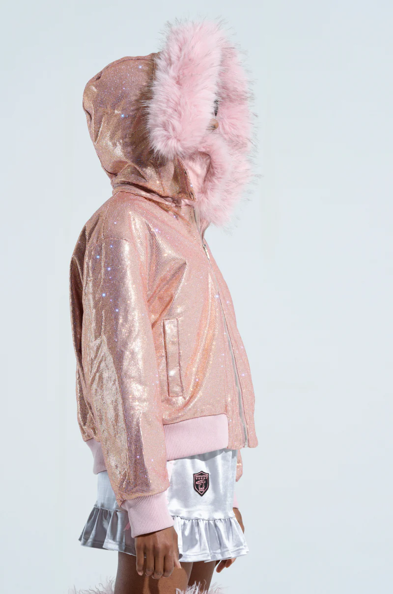 EYES ON ME RHINESTONE PUFFER - Image 6