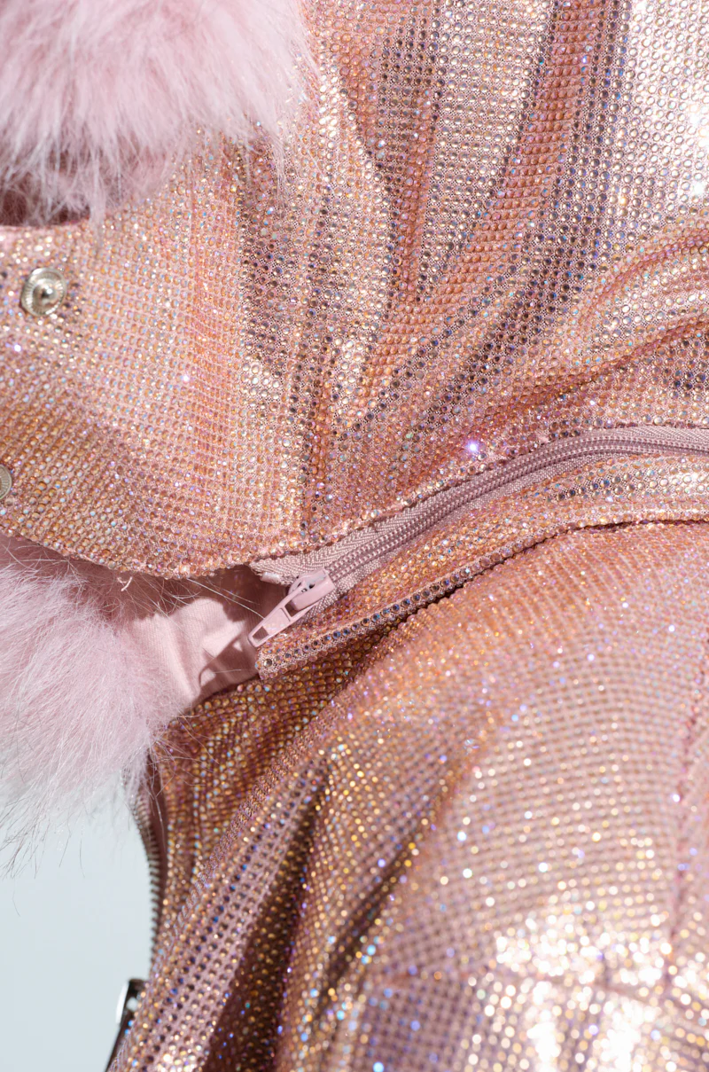 EYES ON ME RHINESTONE PUFFER - Image 9