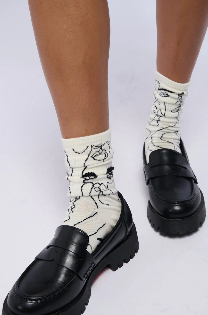 FACE IT FACE SOCKS - Image 2