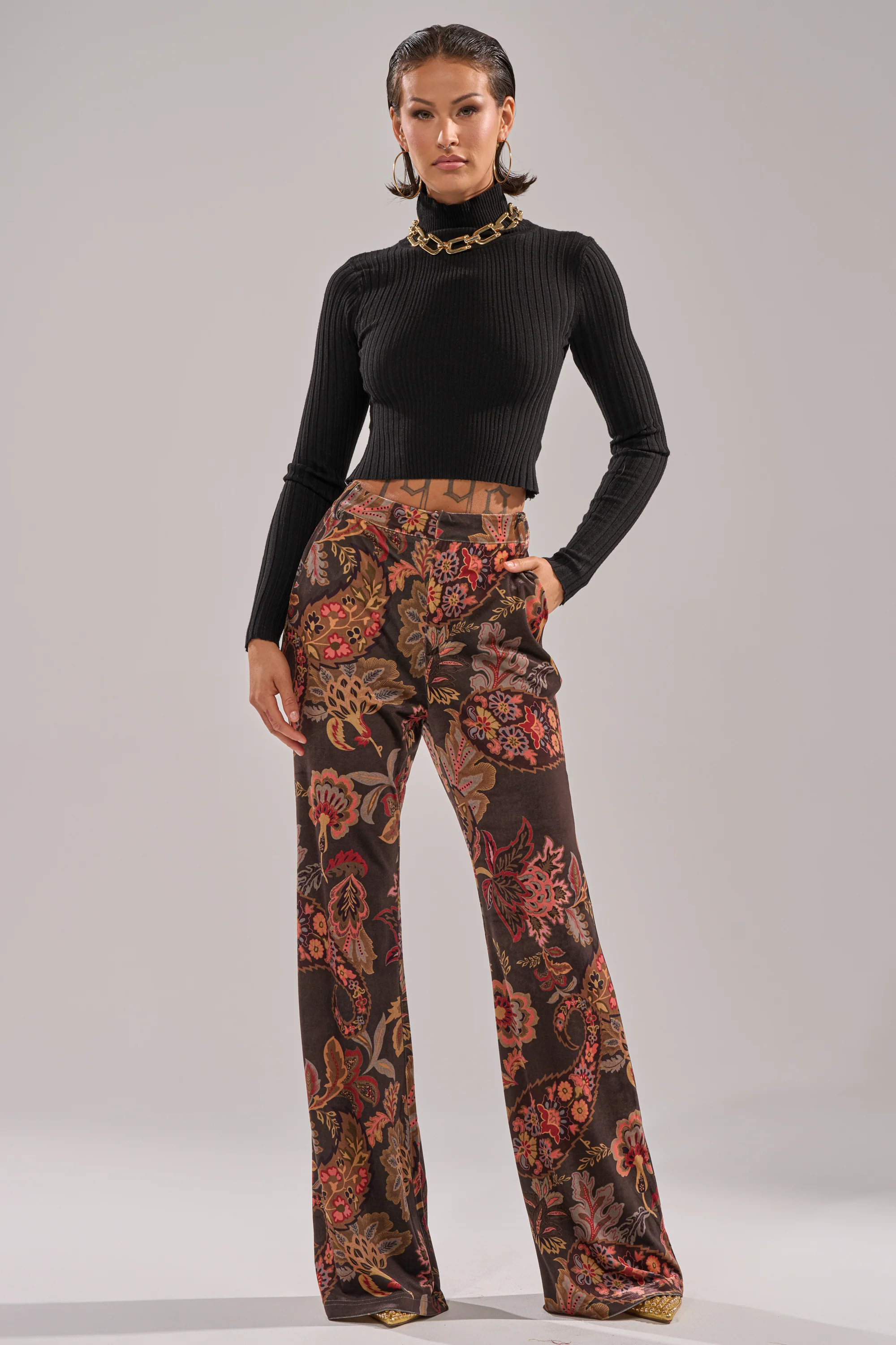 FALLING IN LOVE FLORAL TROUSER - Image 5