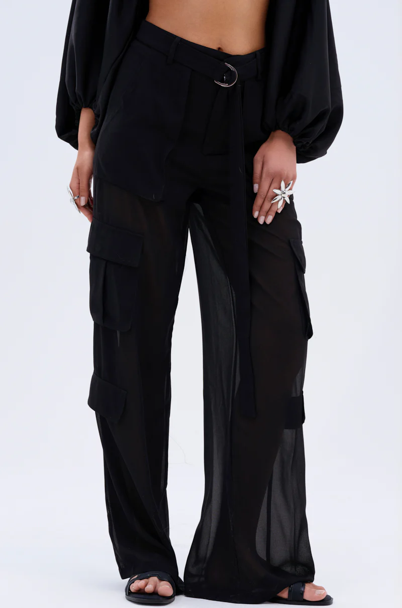 FAME IS REAL SHEER TROUSER - Image 4