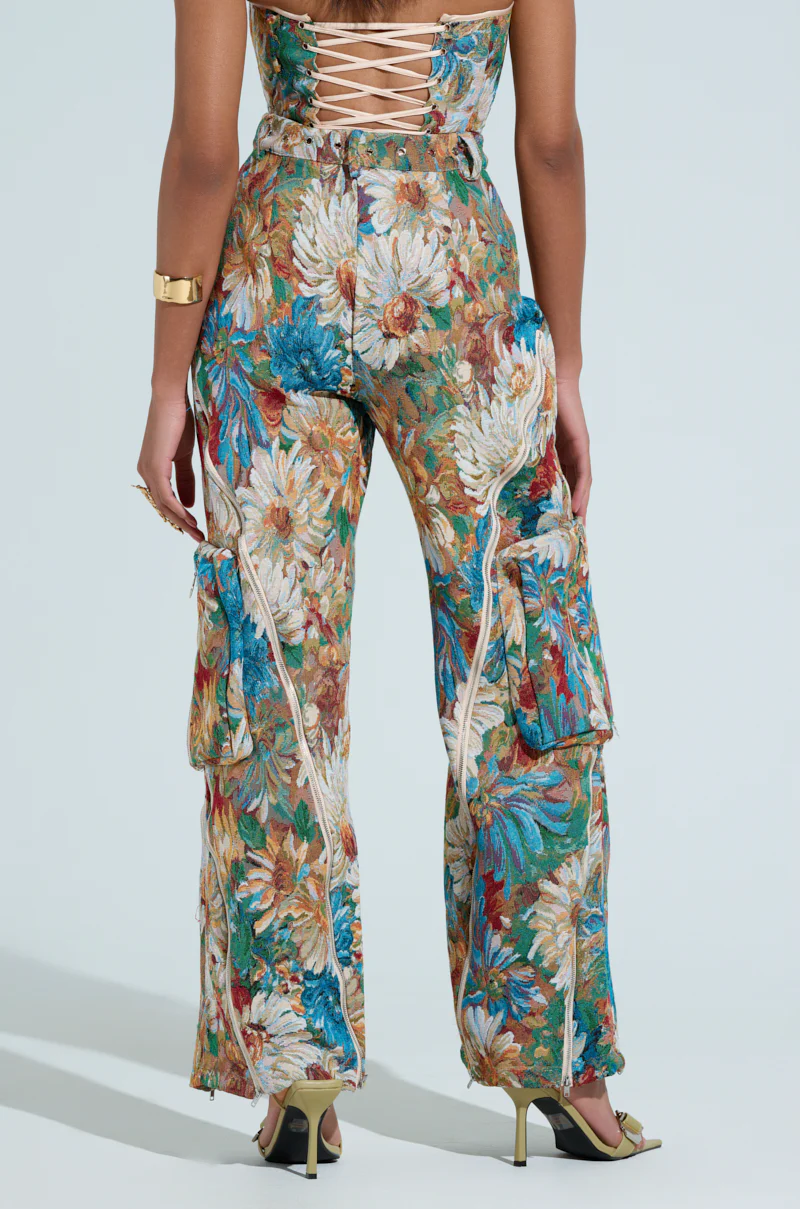 FANTASY CAPTURED COLORFUL CARGO PANT - Image 6