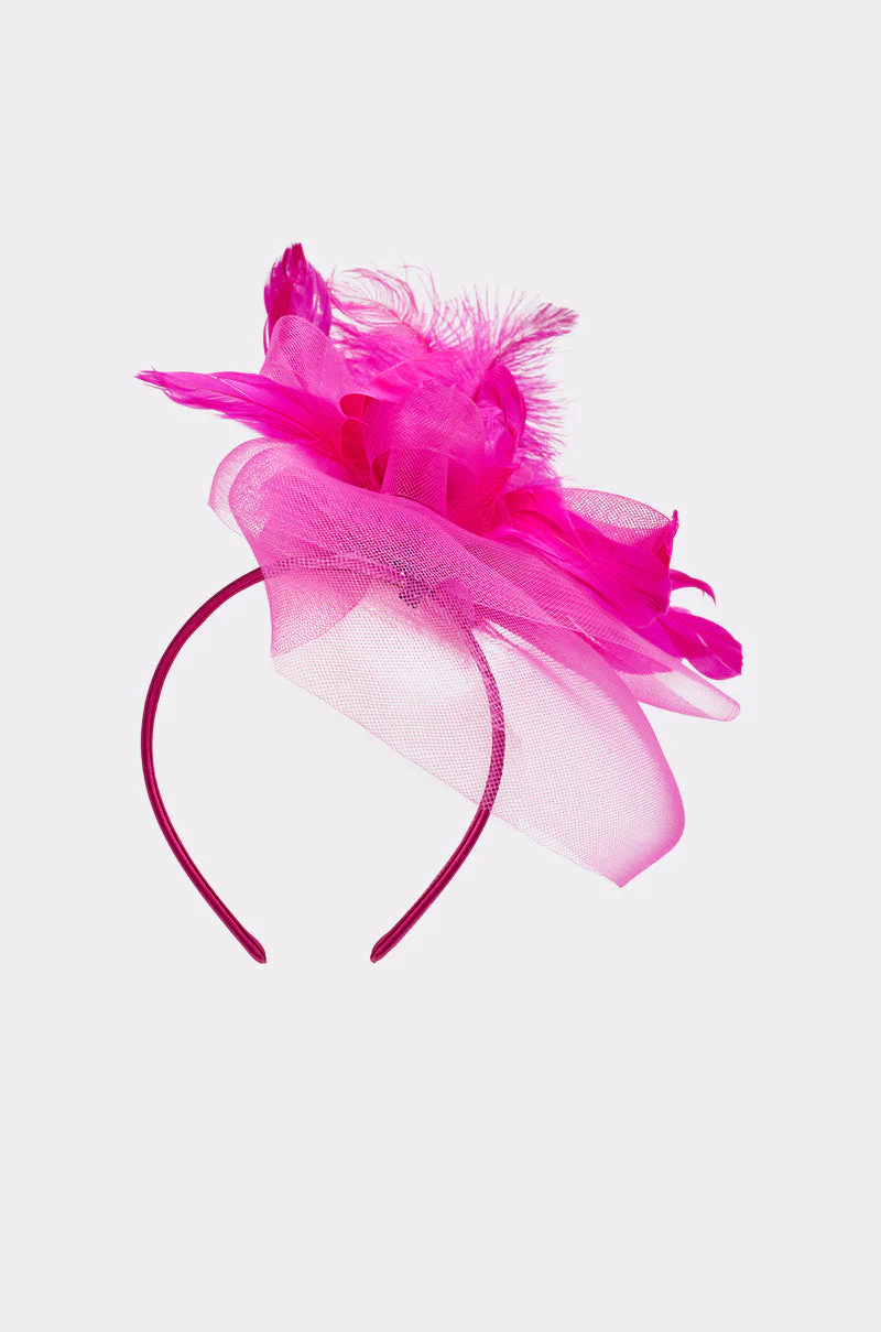 DERBY DAY PINK FASCINATOR - Image 3