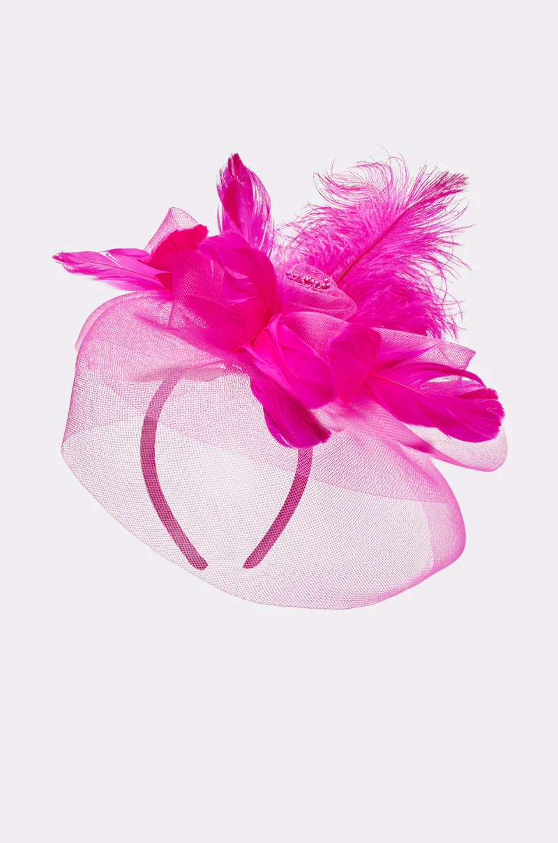 DERBY DAY PINK FASCINATOR - Image 4