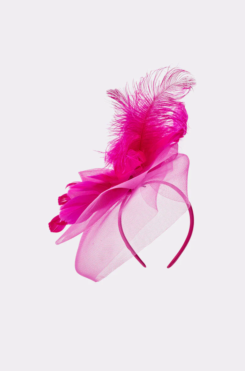 DERBY DAY PINK FASCINATOR - Image 5