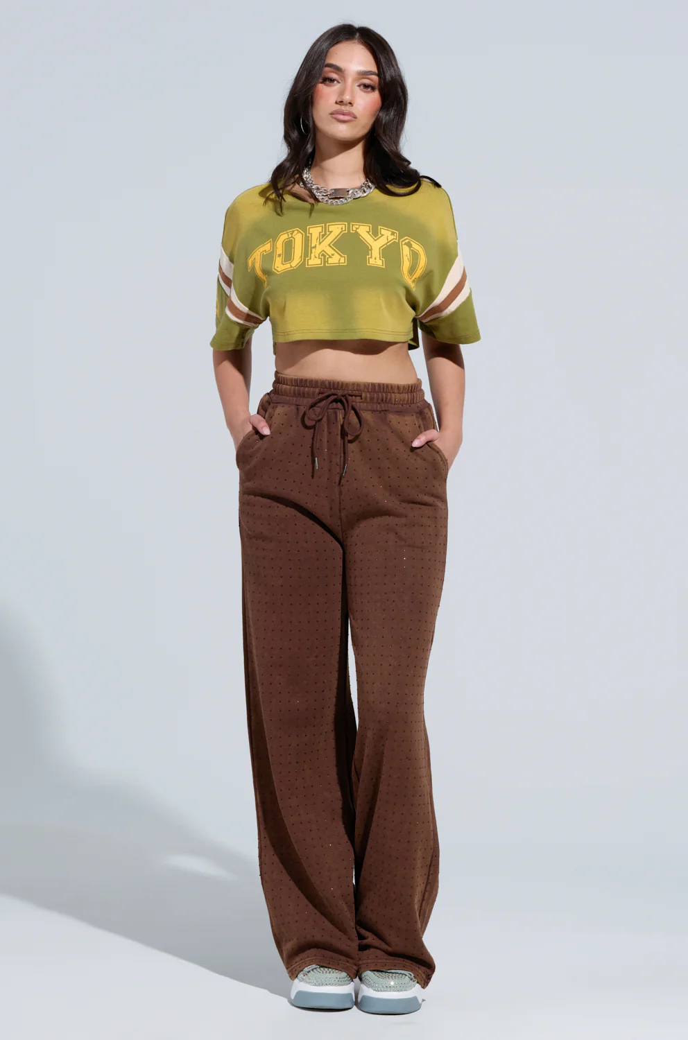 FAYE RHINESTONE PANT - Image 4