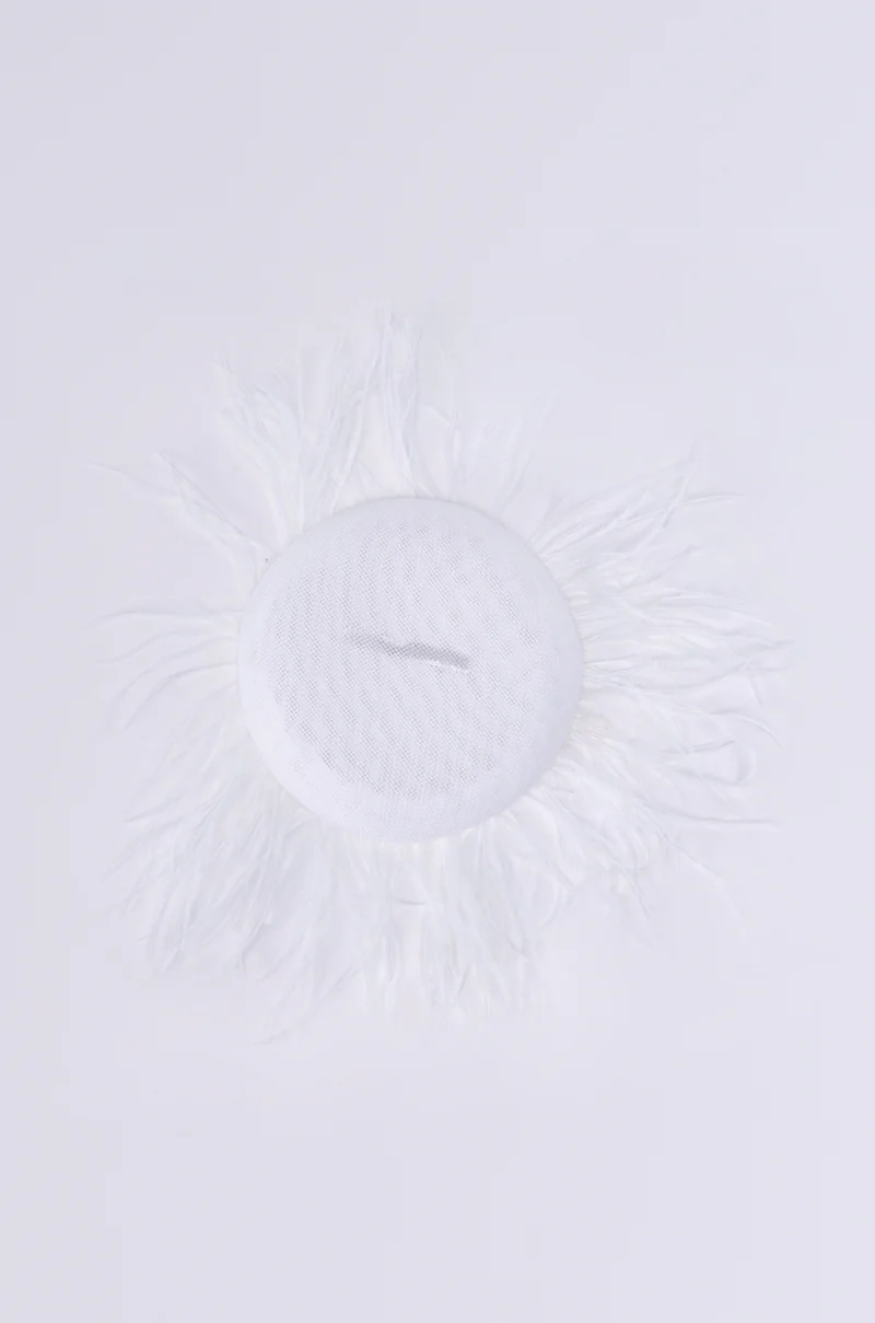 FEATHER FAN CLIP ON HAT - Image 4