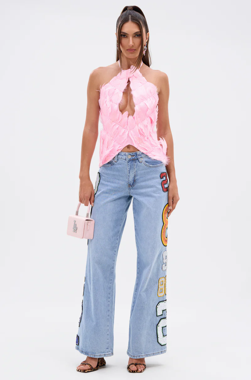 FEATHER QUEEN BLOUSE - Image 5