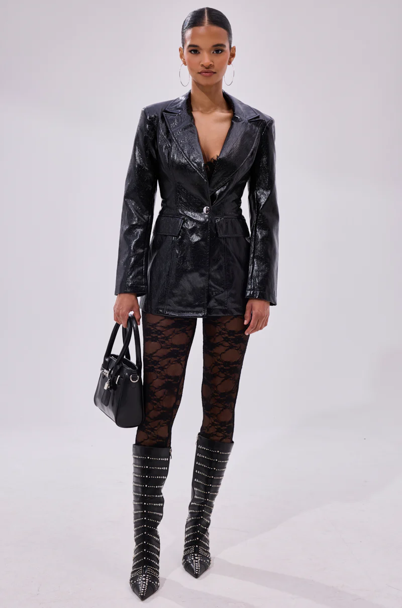 FEEL FREE TO UNZIP ME LACE LEGGING - Image 6