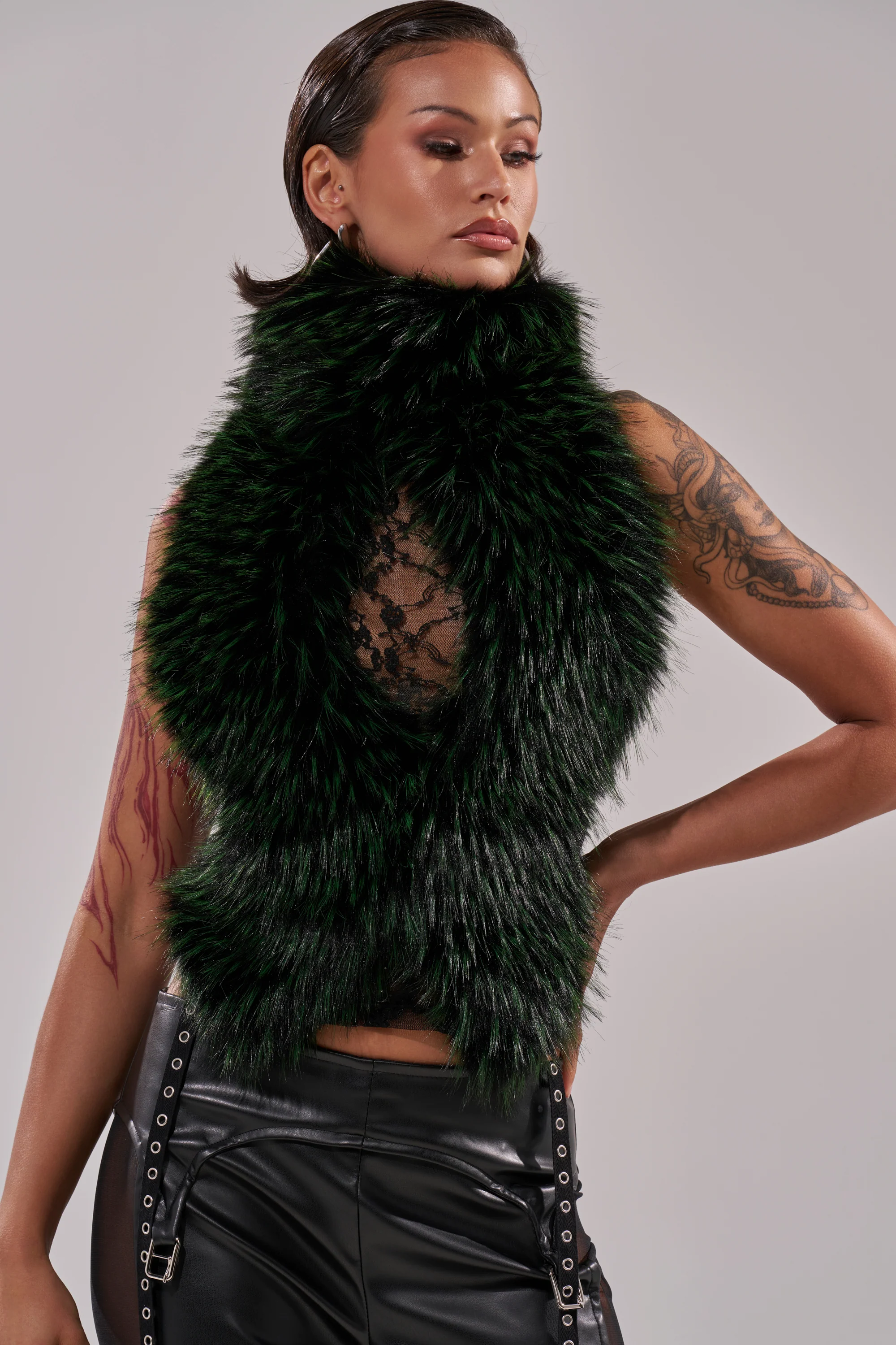 FEEL ME BABY FUR BLOUSE - Image 2