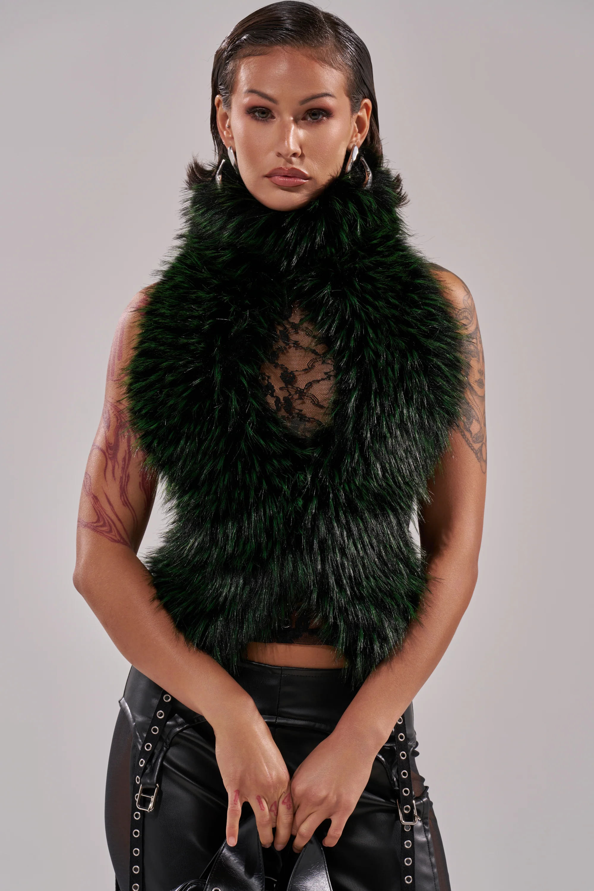 FEEL ME BABY FUR BLOUSE - Image 3