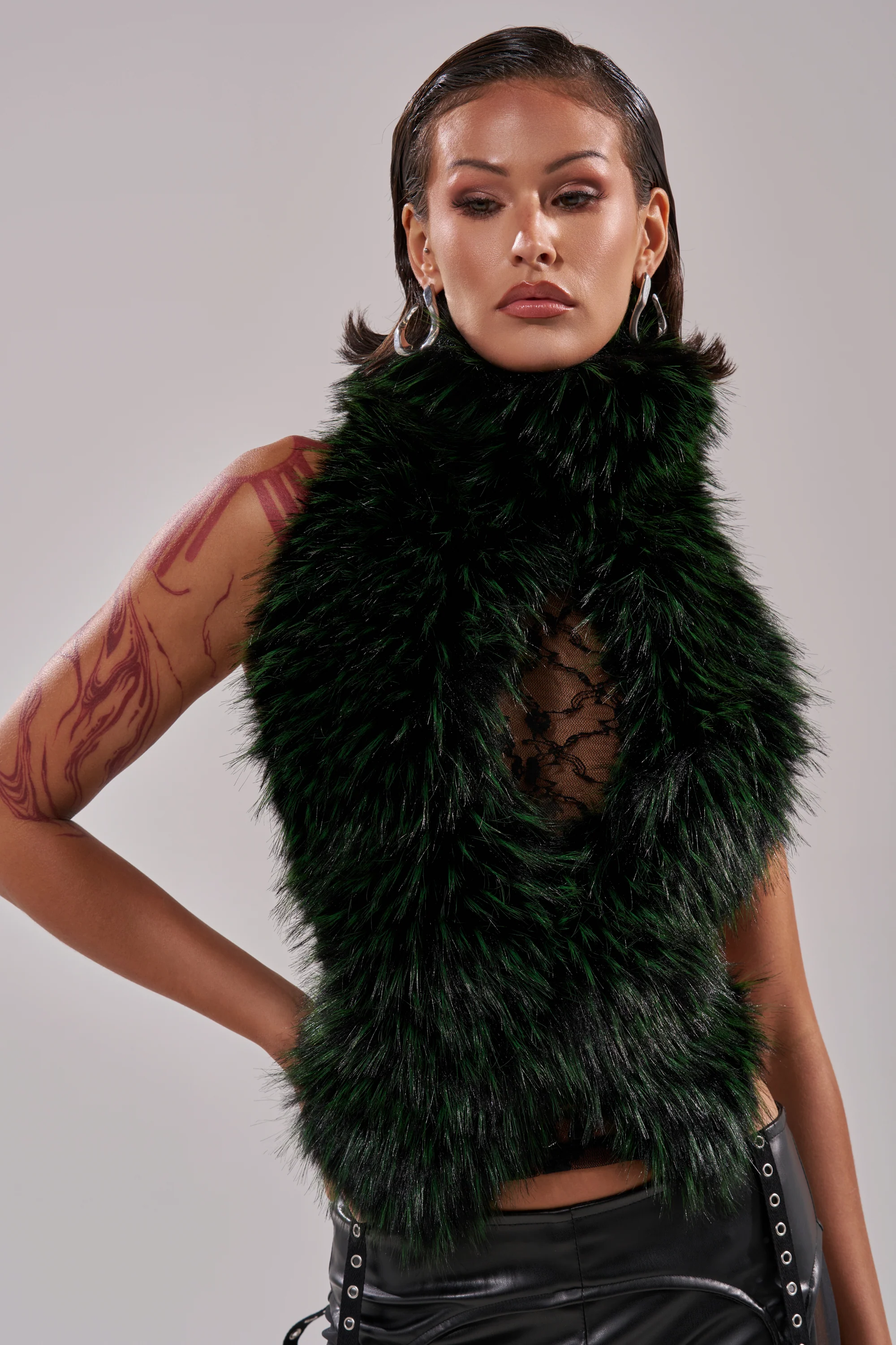 FEEL ME BABY FUR BLOUSE - Image 5