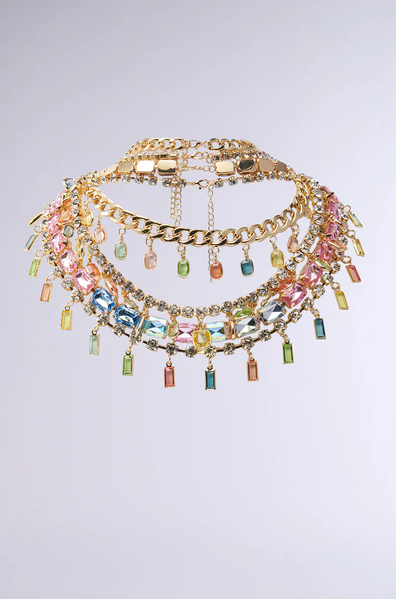 FEEL MY COLORS NECKLACE SET