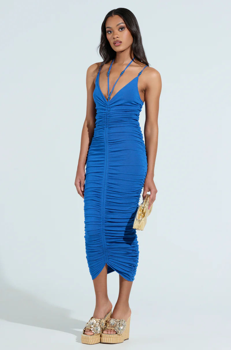 FEEL THE VIBES KNIT MIDI DRESS - Image 3